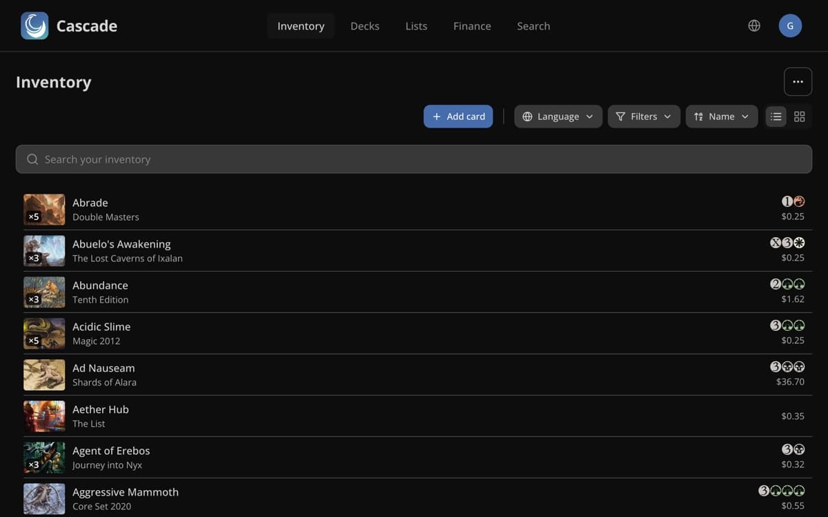 Inventory management